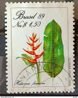 C 1633 Brazil Stamp Flora Preservation Environment 1989 Circulated 4 - Usati
