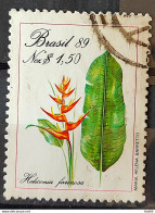C 1633 Brazil Stamp Flora Preservation Environment 1989 Circulated 5 - Used Stamps