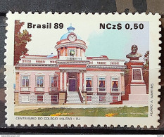 C 1630 Brazil Stamp 100 Years Military College Education 1989 - Ongebruikt