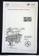Brochure Brazil Edital 1989 09 Tobias Barreto Literature Without Stamp - Briefe U. Dokumente