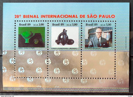 B 82 Brazil Stamp International Biennial Of Sao Paulo Art 1989 - Ungebraucht