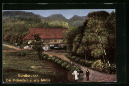 AK Nordhausen, Der Kohnstein Und Alte Mühle  - Nordhausen