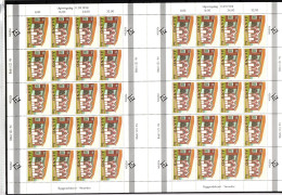 Aland 145-147 Postfrisch Als 40er Bögen #JB549 - Aland