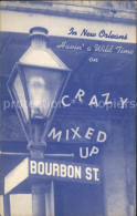 72282062 New_Orleans_Louisiana Grazy Mixed Up Bourbon Street  - Sonstige & Ohne Zuordnung