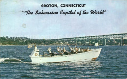 72278246 Groton_Connecticut Submarine Capital Of The World Boat Tour Bridge - Other & Unclassified