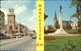 72278202 Manchester_New_Hampshire Elm Street City Hall Victory Park Monument Chu - Otros & Sin Clasificación