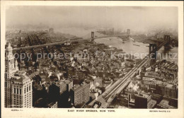 72272322 New_York_City East River Bridges - Sonstige & Ohne Zuordnung