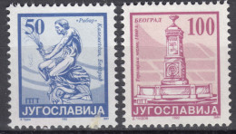 Yugoslavia 1992 Mi#2582-2583 Mint Never Hinged - Ungebraucht