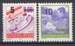 Yugoslavia 1991 Mi#2518-2519 Mint Never Hinged - Nuevos