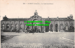 R496231 302. Albert. Somme. La Gare Exterieur. G. Lelong. Catala Freres - Mondo