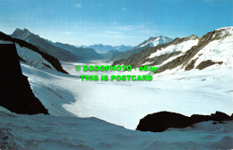 R496483 Jungfraujoch. Aletschgletscher. No. 18345. Rud. Sutter - Mondo