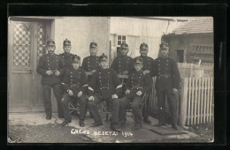 Foto-AK Schweizer Soldaten In Uniform, Grenzbesetzung 1914  - Sonstige & Ohne Zuordnung