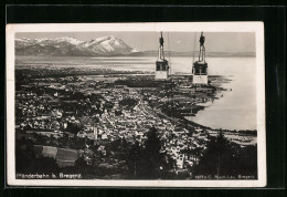 AK Bregenz, Pfänderbahn Mit Sicht Auf Die Stadt  - Funicular Railway