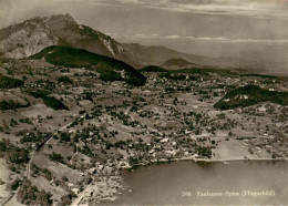 13887170 Faulensee Bad Thunersee BE Fliegeraufnahme Mit Spiez  - Other & Unclassified