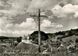 13875930 Oberwangen TG Panorama Kirche Kreuz Oberwangen TG - Autres & Non Classés