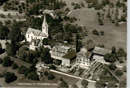 13874811 St Pelagiberg TG Fliegeraufnahme Mit Kirche  - Autres & Non Classés