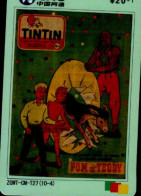 TELECARTE ETRANGERE...TINTIN - Comics
