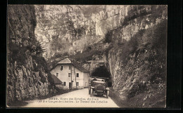 CPA Echelles, Route Du Frou Et Des Gorges De Chailles, Le Tunnel  - Les Echelles
