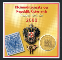Österreich Kleinmünzensatz/ KMS 2000 Im Blister, Hdgh. (M4761 - Autriche