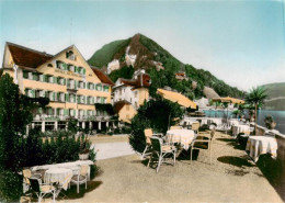 13871241 Gersau Vierwaldstaettersee SZ Hotel Beau Sejour Terrasse  - Otros & Sin Clasificación