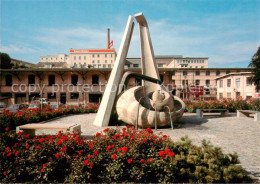 13867812 Zuerich ZH AQUI Mineralwasser Brunnen Der Brauerei Huerlimann Zuerich Z - Autres & Non Classés