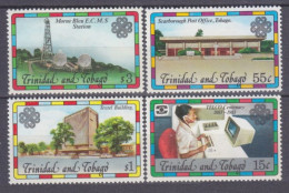 1983 Trinidad And Tobago 470-473 Satellite Dish / TELCO 5,00 € - Südamerika