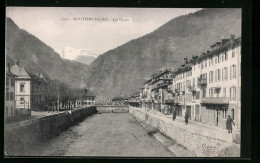 CPA Moutiers-Salins, Les Quais  - Moutiers