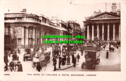 R496644 5998. The Bank Of England And Royal Exchange. London. Kingsway Real Phot - Otros & Sin Clasificación