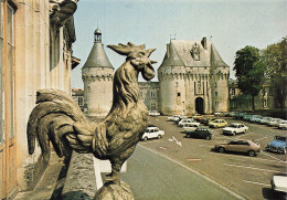 17  JONZAC LA FACADE DU CHÂTEAU XV E  - Jonzac