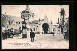 AK Düsseldorf, Gewerbe- U. Industrie-Ausstellung 1902, Bergbaulicher Verein  - Expositions