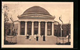 AK Leipzig, Intern. Baufachausstellung Mit Sonderausstellungen 1913, Betonhalle  - Tentoonstellingen