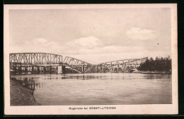 AK Brest-Litowsk, Bugbrücke  - Russia