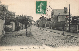 95 MAGNY EN VEXIN LA RUE DE BEAUVAIS - Magny En Vexin