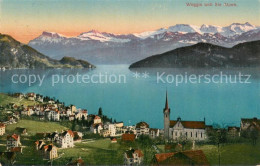 13852142 Weggis Vierwaldstaettersee Weggis Und Die Alpen Weggis Vierwaldstaetter - Autres & Non Classés