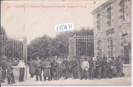 AUTUN- CASERNE CHANGARNIER- PENDANT LA GUERRE 1914 - Autun