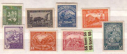 1917 LIBERATION OF MACEDONIA (I) Michel Nr.112/118 + 1L 8v.- MNH Bulgaria / Bulgarie - Unused Stamps