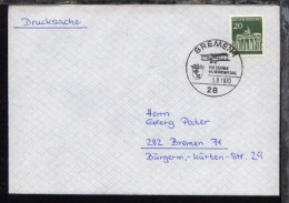 Bremen SSt. BREMEN 1 50 Jahre Europaflug 1.9.1970 Auf Bf. - Other & Unclassified