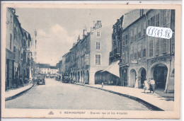 REMIREMONT- GRANDE RUE ET LES ARCADES - Remiremont