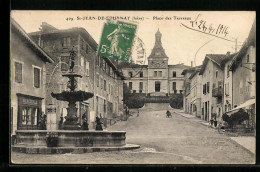 CPA St-Jean-de-Bournay, Place Des Terreaux  - Saint-Jean-de-Bournay