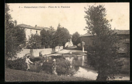 CPA Ornacieux, Place De La Fontaine  - Altri & Non Classificati