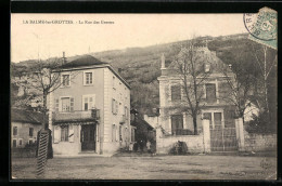 CPA La Balme-les-Grottes, La Rue Des Grottes  - La Balme-les-Grottes