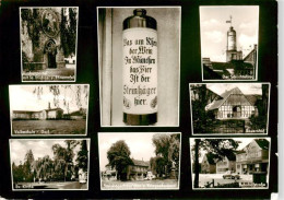 73892497 Steinhagen Westfalen Kirchenportal Mit St Michael Und Ehrentafel Volkss - Steinhagen