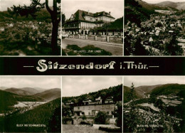 73892488 Sitzendorf  Thueringen HO Hotel Zur Linde Panorama Schwarzatal Restaura - Andere & Zonder Classificatie