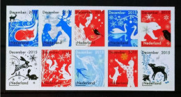 HOLANDA IVERT 3350/58 BLOQUE NUEVO ** NAVIDAD AÑO 2015 - Unused Stamps