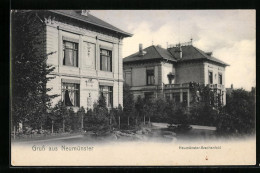 AK Neumünster-Brachenfeld, Blick Auf Wonhäuser Im Stadtteil  - Neumünster