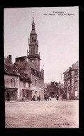 Cp, 22, Binic, Place De L'église, Voyagée 1925 - Binic