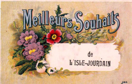 32  Gers -  Meilleurs Souhaits De L ISLE JOURDAIN - Autres & Non Classés