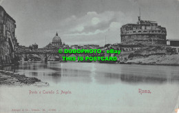 R497036 Roma. Ponte E Castello S. Angelo. Stengel - Mondo