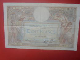 FRANCE 100 FRANCS 1939 Circuler (B.33) - 100 F 1908-1939 ''Luc Olivier Merson''