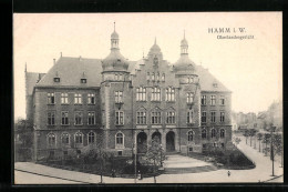 AK Hamm I. W., Blick Auf Das Oberlandesgericht  - Hamm